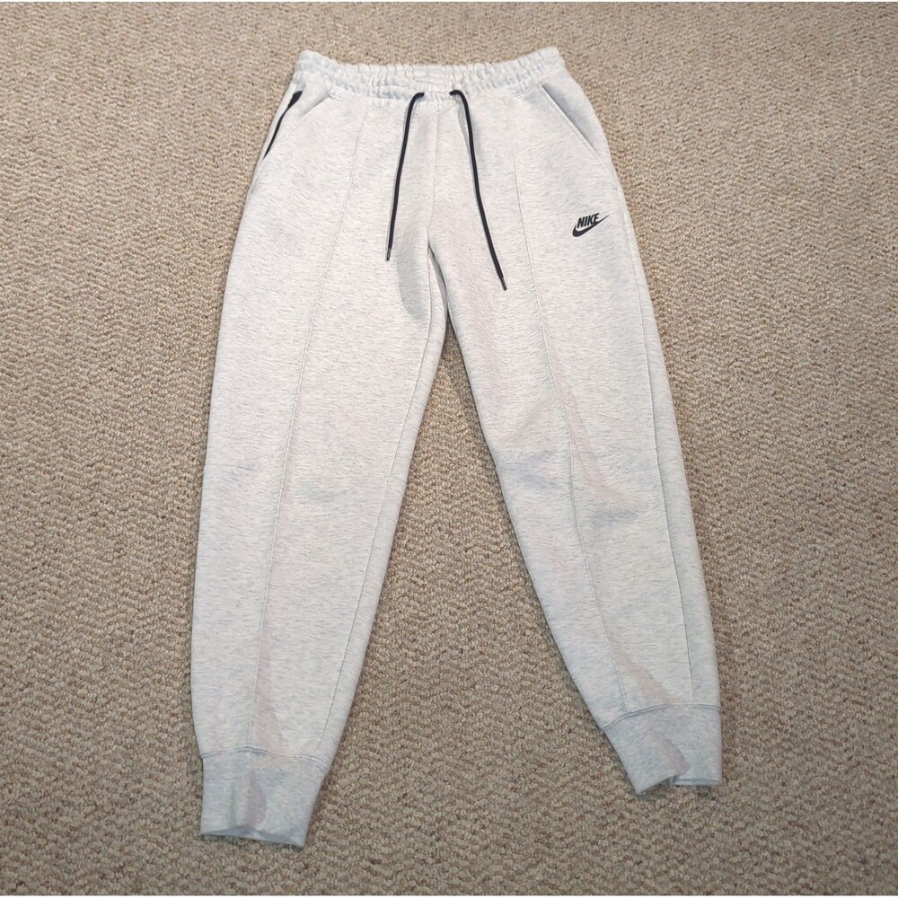 Nike Sportswear Tech Fleece Mid Rise Joggers Womens M Gray Sweatpants